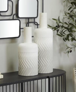 Petals And Blooms Home Decor Vases & Pots Chevron Modern Vases