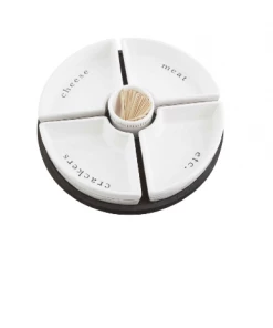 Petals And Blooms Home Decor Kitchen Essentials Six Piece Hors D'oeuvres Tray