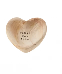 Petals And Blooms Home Decor You Got This Wood Heart Trinket Tray