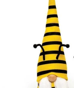 Petals And Blooms Decor Bee Stripe Gnomes | 2 Assorted