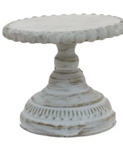 Petals And Blooms Home Decor Small White Candle Riser