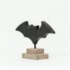 Petals And Blooms Home Decor Bat On Stand Wood Cutout