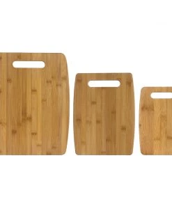 Petals And Blooms Home Decor Totally Bamboo 3-Piece Cutting Board Set
