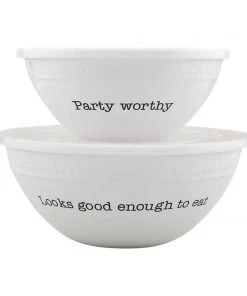 Petals And Blooms Home Decor Kitchen Essentials Melamine Bowl With Lid Set