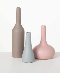 Petals And Blooms Home Decor Everyday Decor Cool Matte Bud Vases | 3 Assorted