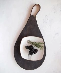 Petals And Blooms Home Decor Trays & Charcuterie Boards Tear Drop Charcuterie Board