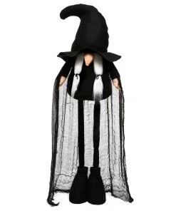 Petals And Blooms Home Decor Salem Witch Expandable Gnome Fall & Halloween Decor
