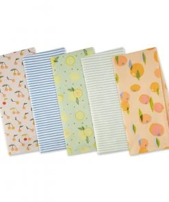 Petals And Blooms Decor Funday Fruits Dish Towels