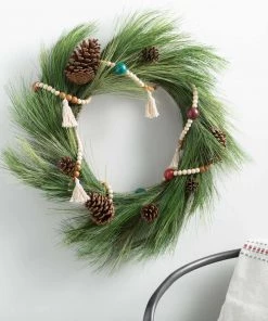 Petals And Blooms Home Decor Bo-ho Christmas Garland With Tassels Christmas Decor