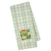 Petals And Blooms Decor Eat Your Greens Dishtowel