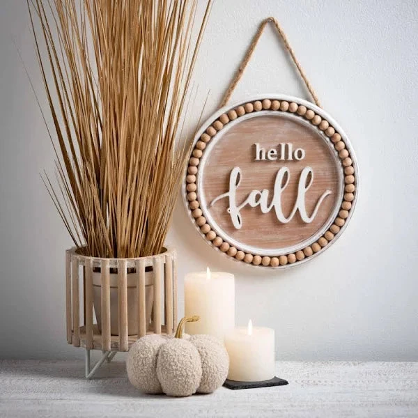 Petals And Blooms Home Decor Hello Fall Wall Decor Fall & Halloween Decor 2 Petals And Blooms Home Decor Hello Fall Wall Decor Fall & Halloween Decor