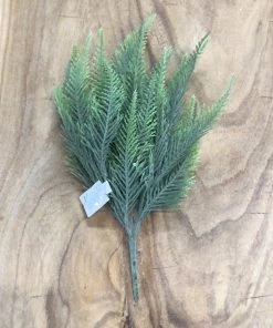 Petals And Blooms Home Decor Fern Bush 13IN