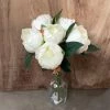 Petals And Blooms Home Decor White Peony Bundle