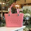 Petals And Blooms Decor Mini Simply Tote Tulip Pink Everyday Decor
