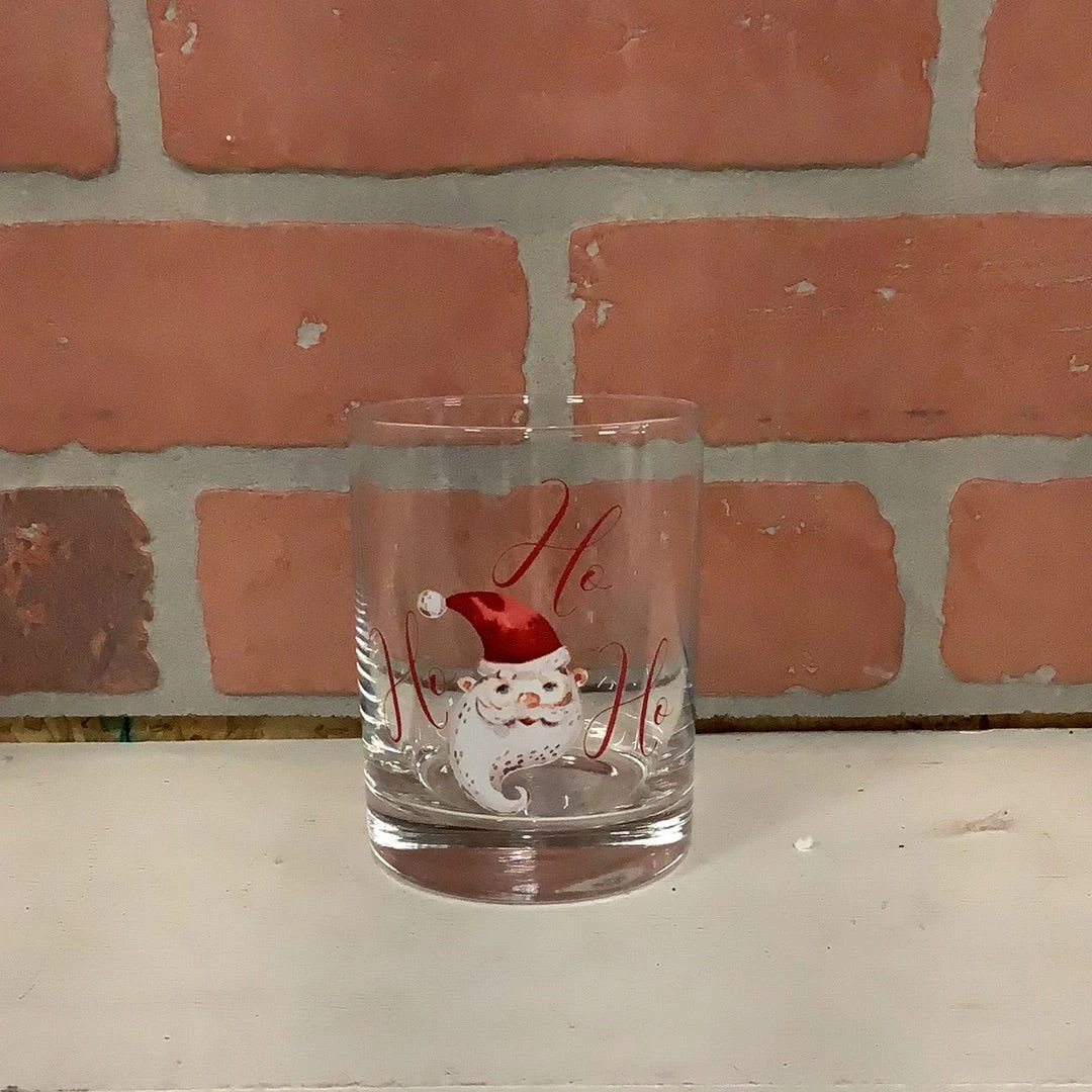 Petals And Blooms Home Decor Santa Christmas Drinking Glasses 2 Petals And Blooms Home Decor Santa Christmas Drinking Glasses