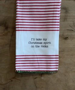 Petals And Blooms Home Decor Happy Alcohol-idays Dishtowels