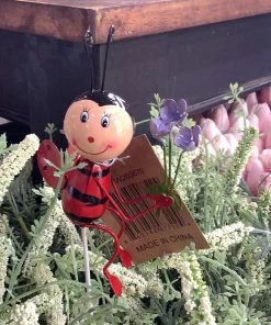 Petals And Blooms Home Decor 3 Assorted Lady Bug Picks