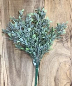 Petals And Blooms Home Decor Privet Leafy Bush 18IN Greenery + Floral