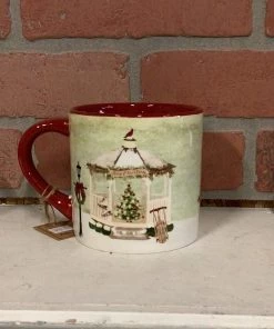 Petals And Blooms Home Decor Vintage Inspired Town Square Mugs