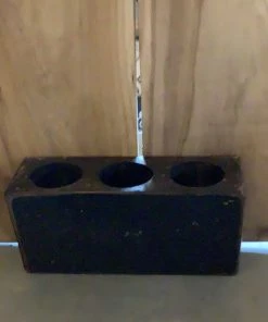 Petals And Blooms Home Decor Table Top Decor Black 3 Hole Sugar Mold