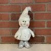 Petals And Blooms Home Decor Scottie The Silver/white Snowman Gnomes