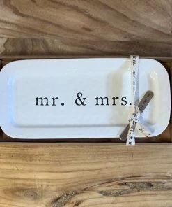 Petals And Blooms Decor Everyday Decor Mr And Mrs Ceramic Hostess Set