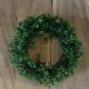 Petals And Blooms Home Decor Dark Green Boxwood Wreath