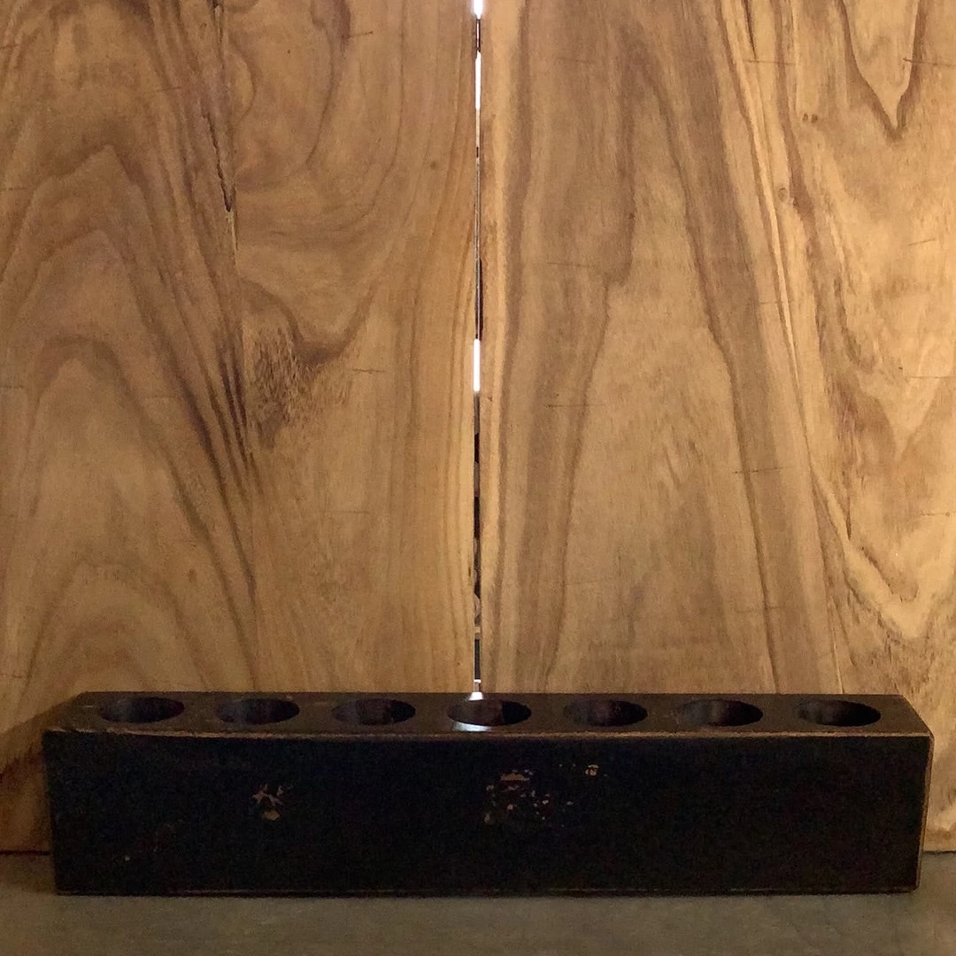 Petals And Blooms Home Decor Table Top Decor Black 7 Hole Sugar Mold 1 Petals And Blooms Home Decor Table Top Decor Black 7 Hole Sugar Mold