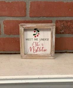 Petals And Blooms Home Decor Holiday Gift Block Decor