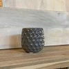 Petals And Blooms Decor Everyday Decor Dark Grey Honeycomb Design Pot | Mini