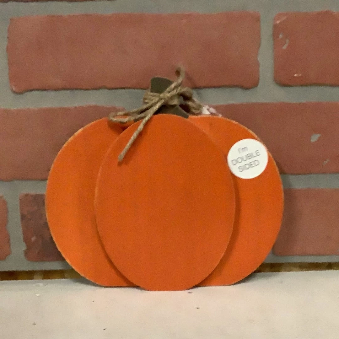 Petals And Blooms Home Decor Orange Pumpkin Wood Paint Cutout Fall & Halloween Decor 1 Petals And Blooms Home Decor Orange Pumpkin Wood Paint Cutout Fall & Halloween Decor