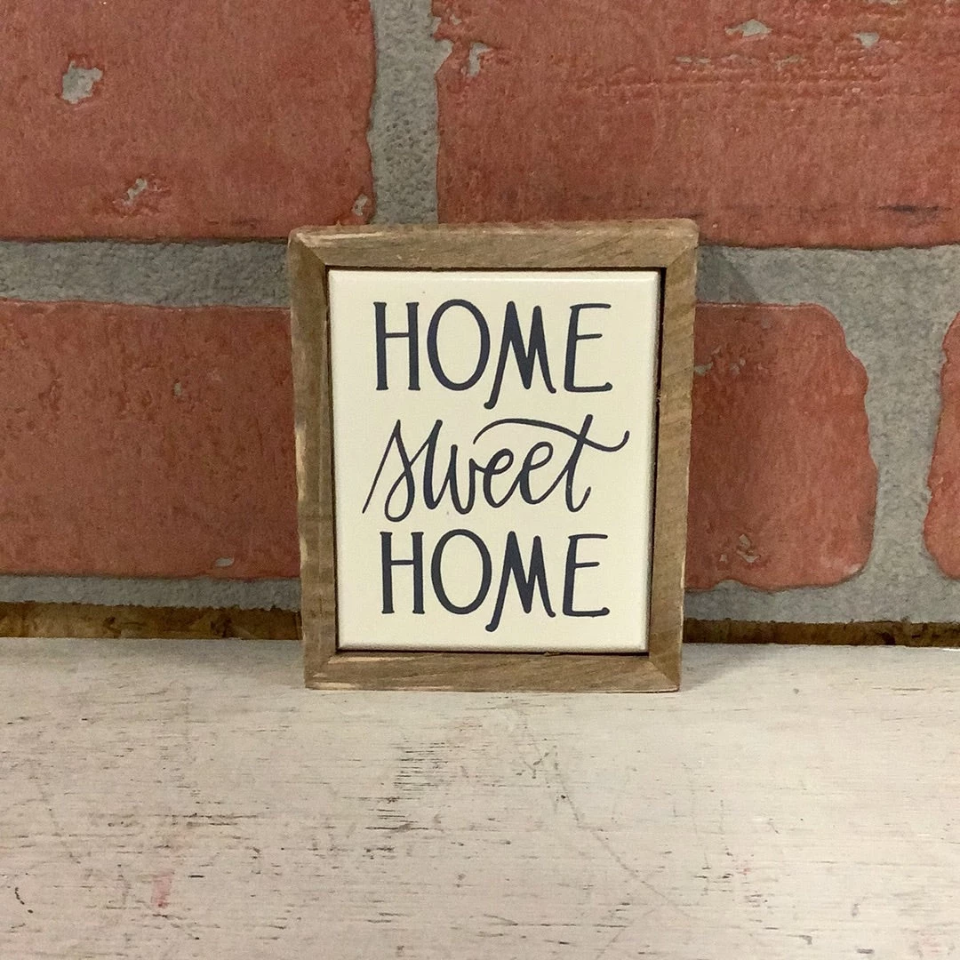 Petals And Blooms Home Decor Block Sign “home Sweet Home” 1 Petals And Blooms Home Decor Block Sign “home Sweet Home”