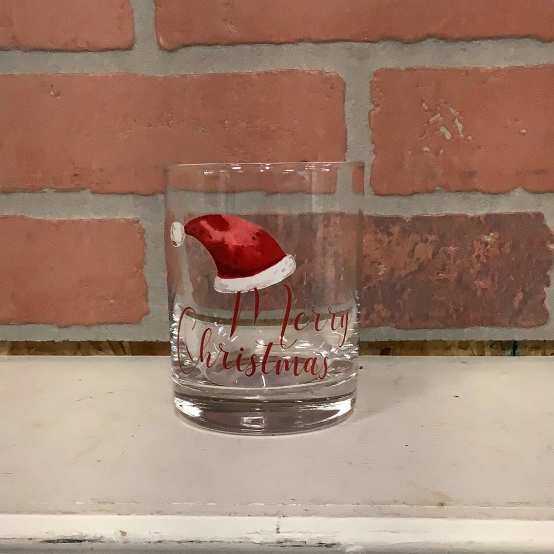 Petals And Blooms Home Decor Santa Christmas Drinking Glasses 1 Petals And Blooms Home Decor Santa Christmas Drinking Glasses