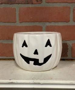 Petals And Blooms Home Decor Jack O Lantern Bowls Fall & Halloween Decor