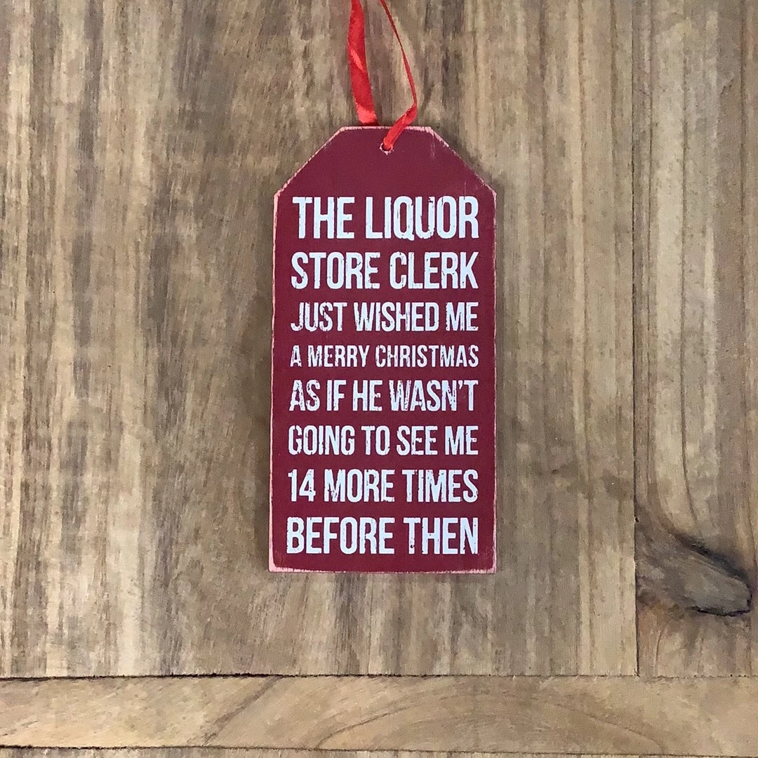 Petals And Blooms Home Decor Liquor Clerk Bottle Tag 2 Petals And Blooms Home Decor Liquor Clerk Bottle Tag