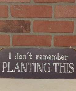 Petals And Blooms Home Decor Metal Hanging Garden Signs