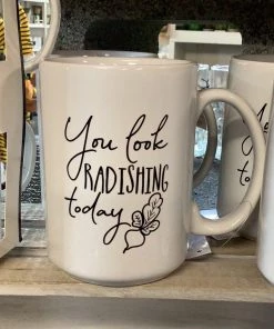 Petals And Blooms Decor Radishing Mug Spring Decor