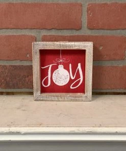 Petals And Blooms Home Decor Holiday Gift Block Decor