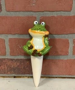 Petals And Blooms Home Decor Spring Decor Ceramic Garden Animal Watering Stake