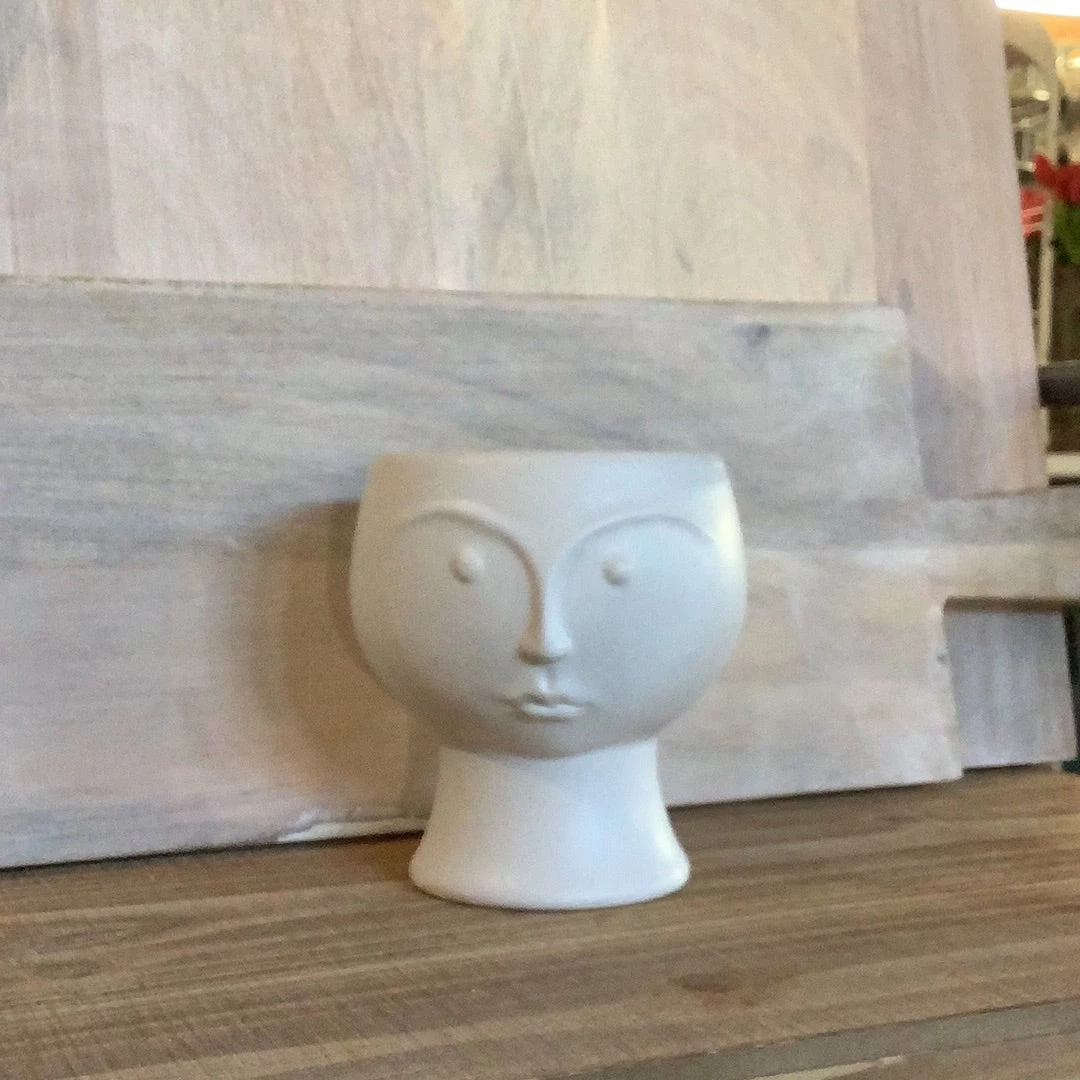 Petals And Blooms Home Decor Man Face Pot Vases & Pots 1 Petals And Blooms Home Decor Man Face Pot Vases & Pots