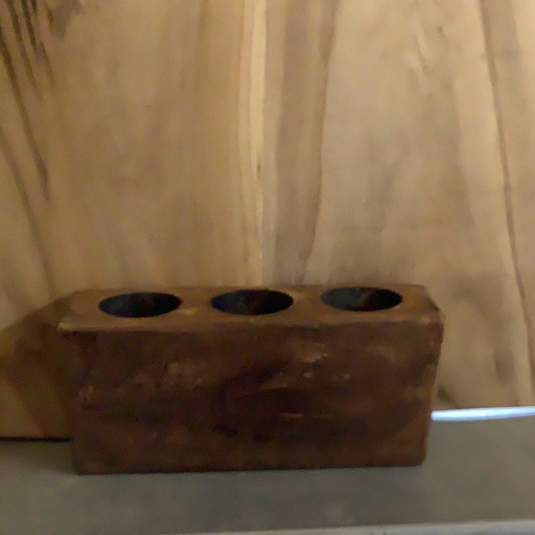 Petals And Blooms Home Decor Brown 3 Hole Sugar Mold 1 Petals And Blooms Home Decor Brown 3 Hole Sugar Mold