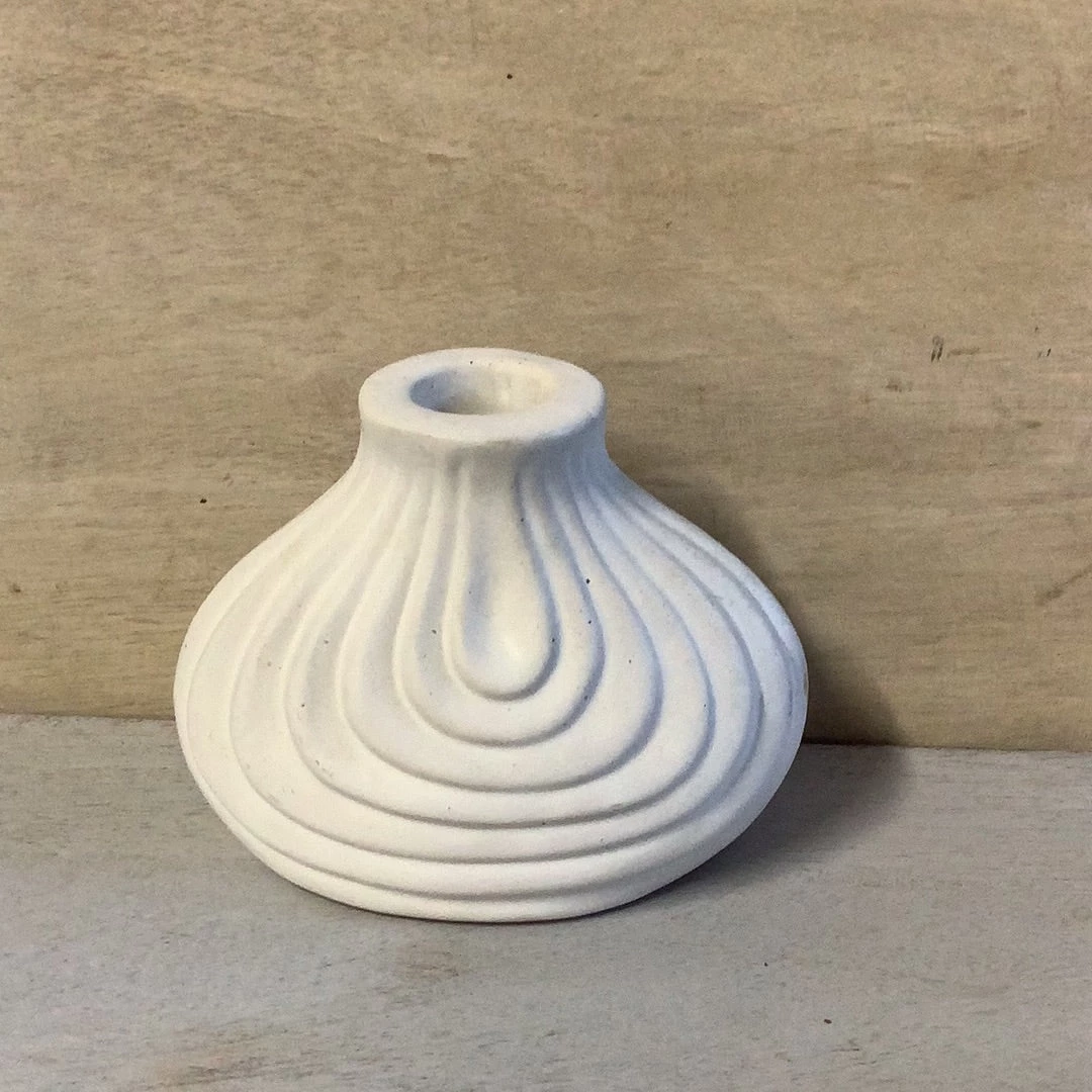 Petals And Blooms Home Decor Everyday Decor White Stoneware Tapered Candle Holder W/ Petals 1 Petals And Blooms Home Decor Everyday Decor White Stoneware Tapered Candle Holder W/ Petals