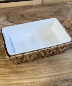 Petals And Blooms Decor Small Hyacinth Basket Baker Everyday Decor