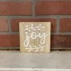 Petals And Blooms Home Decor Joy Block Sign Signs + Wall Decor