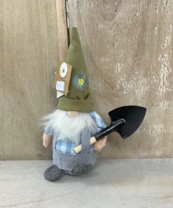 Petals And Blooms Decor Green Mini Garden Gnome Sitter Everyday Decor