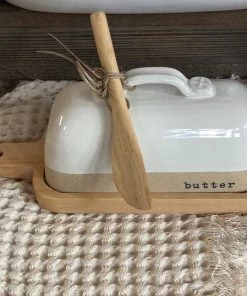 Petals And Blooms Decor Everyday Decor Farmhouse Butter Dish Set