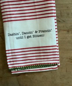 Petals And Blooms Home Decor Happy Alcohol-idays Dishtowels