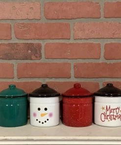 Petals And Blooms Home Decor Candles Christmas Canister Candle