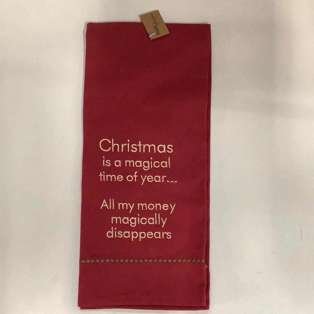 Petals And Blooms Home Decor Magical Time Of Year Tea Towel Christmas Decor 1 Petals And Blooms Home Decor Magical Time Of Year Tea Towel Christmas Decor