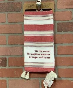 Petals And Blooms Home Decor Christmas Tea Towel “this The Season”